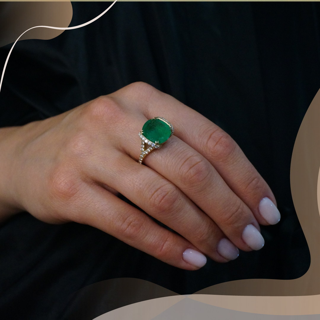 How to wear tsavorite jewelry?