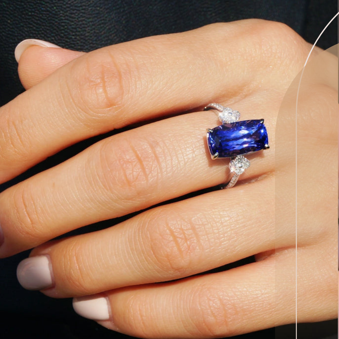 How to wear tanzanite jewelry?