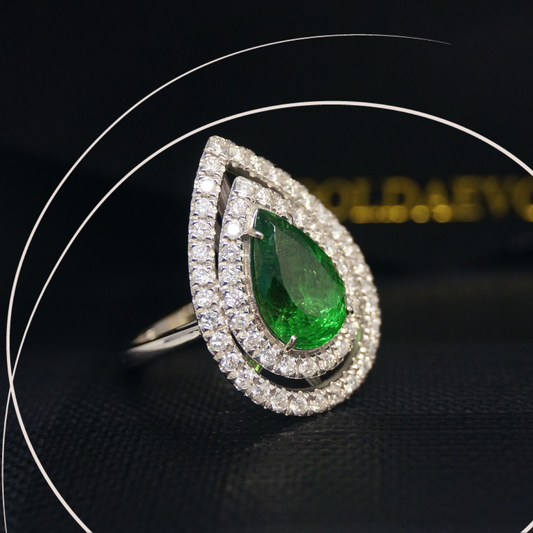 How to check the clarity of tsavorite?