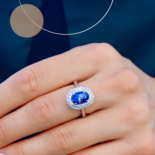 What is the difference between a natural sapphire and a synthetic sapphire?