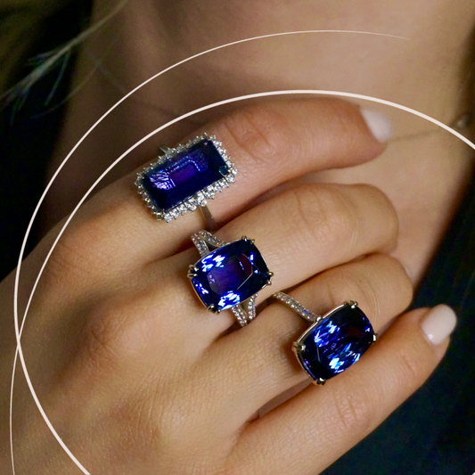How to determine if the tanzanite is synthetic?