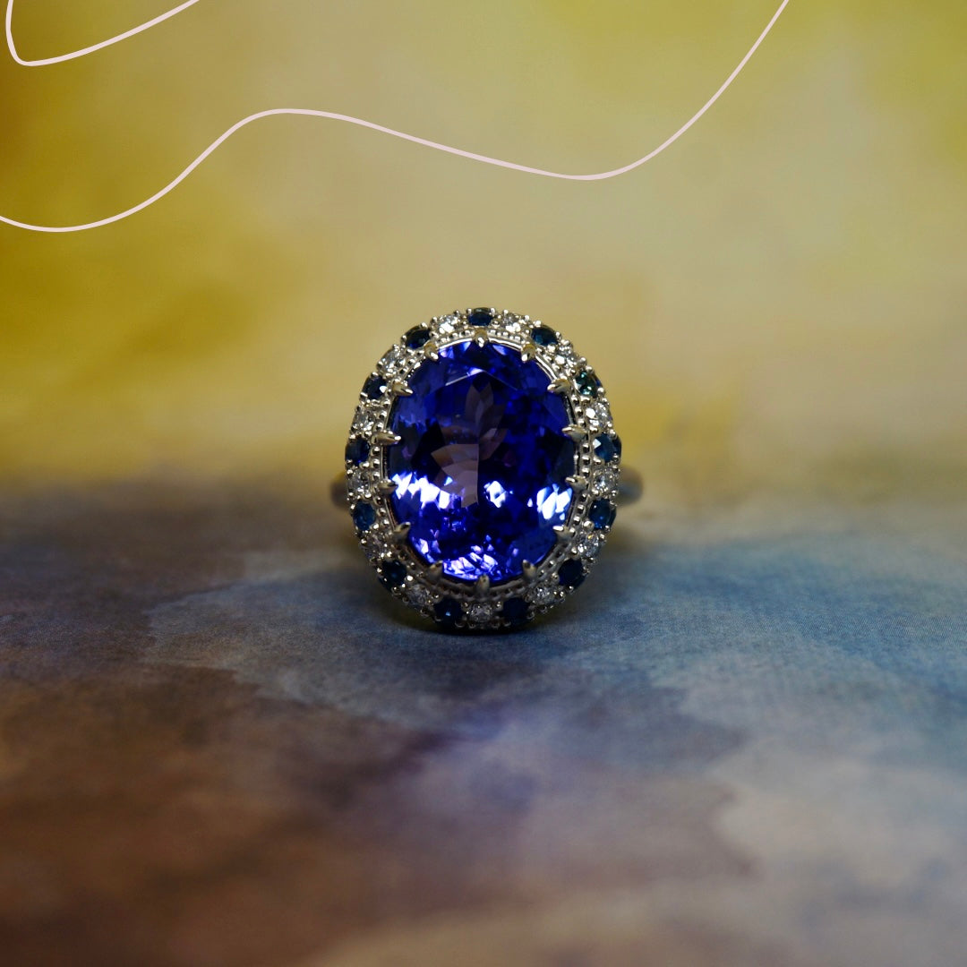 How to spot fake tanzanite? – Goldaevo Jewelry