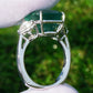diamond Emerald ring white 14k gold gia certified 9.69 ctw octagonal cut green