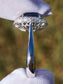 Sapphire ring gold white 14k diamond Madagascar blue cushion 4.95ctw gia certified